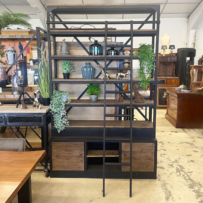 etagere_bois_metal_echelle