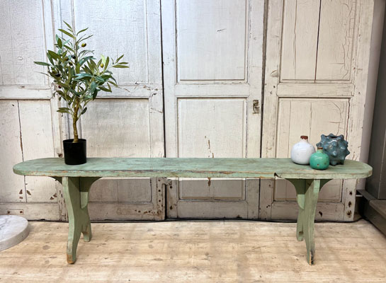 banc_ancien_patine_bleu_vert