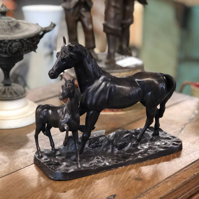 postrure_bronze_chevaux